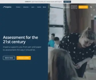 Inspera.com(Online assessment for education and certification) Screenshot