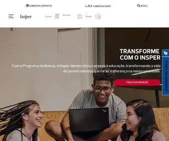 Insper.edu.br(Ensino Superior em Negócios) Screenshot