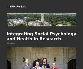 Insphirelab.com(University of Toledo) Screenshot