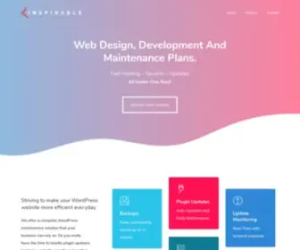 Inspirable.com(Website design) Screenshot