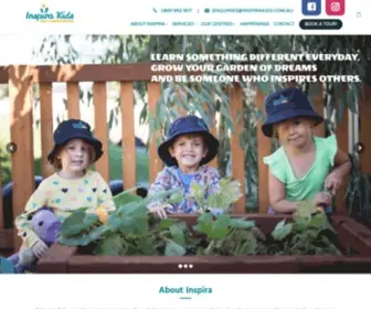 Inspirakids.com.au(Inspira Kids Early Learning Centres) Screenshot