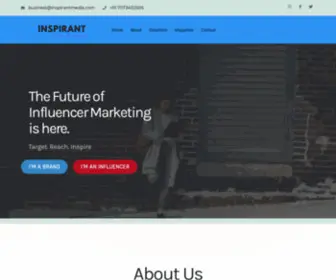 Inspirantmedia.com(Made for Brands) Screenshot