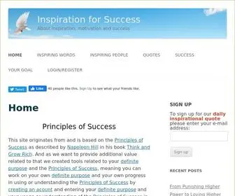 Inspiration-For-Success.com(Inspiration for Success) Screenshot