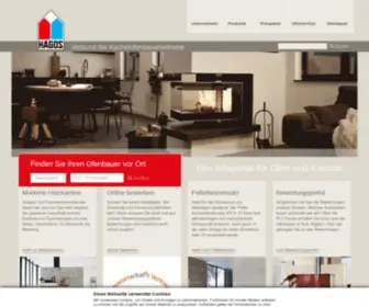 Inspiration-Kacheloefen.de(Verbund der Kachelofenbauerbetriebe) Screenshot