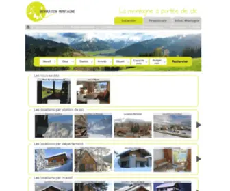 Inspiration-Montagne.com(OVHcloud accompagne votre évolution grâce au meilleur des infrastructures web) Screenshot