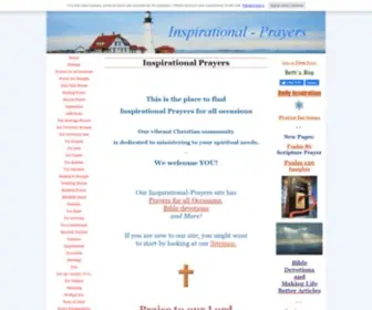 Inspirational-Prayers.com(Inspirational Prayers) Screenshot