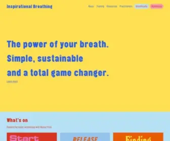 Inspirationalbreathing.com(Inspirational Breathing) Screenshot