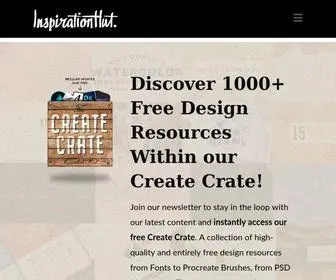 Inspirationhut.net(A family owned design blog) Screenshot