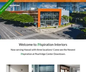 Inspirationinteriors.com(Furniture Stores in Hawaii) Screenshot