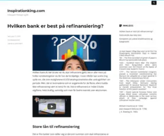 Inspirationking.com(Refinansiering og forbrukslån uten sikkerhet med inspirationking) Screenshot