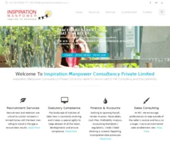 Inspirationmanpower.co.in(Inspiration Manpower Consultancy Private Ltd) Screenshot