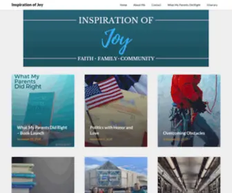 Inspirationofjoy.com(Inspiration of Joy) Screenshot