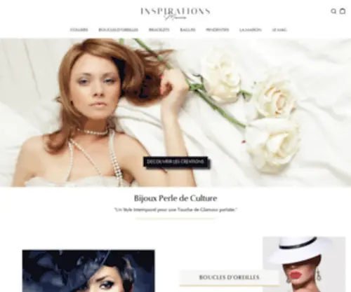 Inspirations.fr(Bijoux avec Perles de Culture) Screenshot