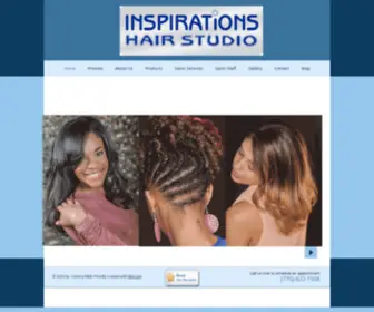 Inspirationshairstudioinc.com(Inshs) Screenshot