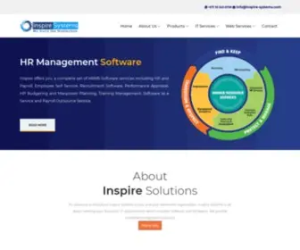 Inspire-SYstems.com(Sofware Products and Web Design Company in Dubai/United Arab Emirates.Inspire Systems) Screenshot