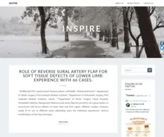 Inspire.org.pk(The inspiration to live) Screenshot