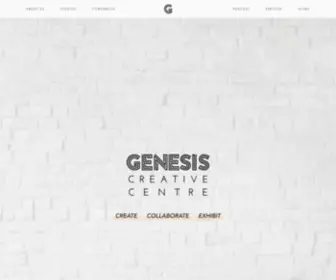 Inspireatgenesis.com(Genesis Creative Centre) Screenshot