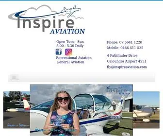 Inspireaviation.com(Inspireaviation) Screenshot