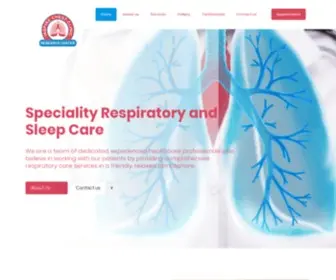 Inspirechestclinic.com(Inspire Chest Clinic Specialise in Respiratory and Sleep Care) Screenshot