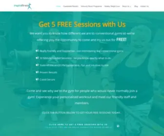 Inspirechippenham.com(Inspire Fitness) Screenshot