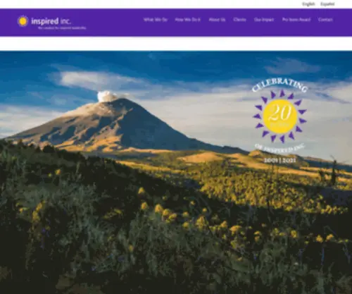 Inspired-INC.com(The catalyst for inspired leadership) Screenshot