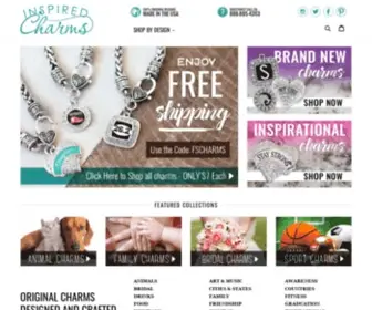 Inspiredcharms.com(Inspired Charms Loose Charms) Screenshot