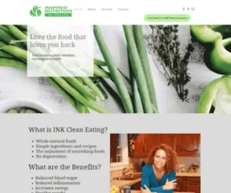 Inspirednutritionbykelley.com(Nutritionist) Screenshot