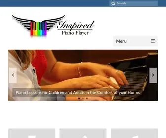 Inspiredpianoplayer.com(Piano Lessons) Screenshot