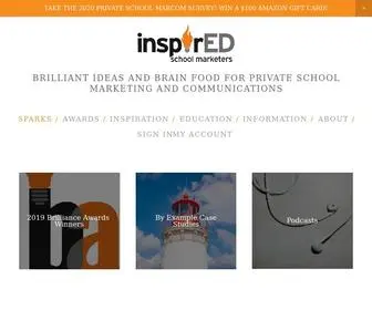 Inspiredsm.com(InspirED School Marketers) Screenshot