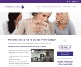 Inspiredtochange.biz(Inspired To Change Hypnotherapy) Screenshot