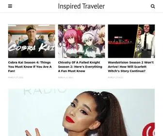 Inspiredtraveler.ca(Inspired Traveler) Screenshot
