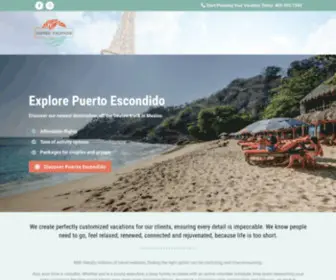 Inspiredvacations.ca(Travel Planning Designed Around Your Needs) Screenshot