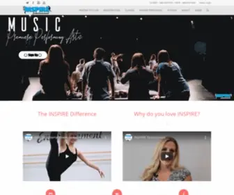 Inspireent.com(INSPIRE Entertainment) Screenshot