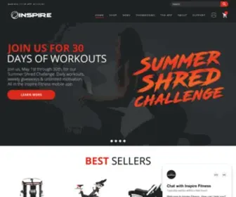 Inspirefitness.net(Inspire Fitness) Screenshot