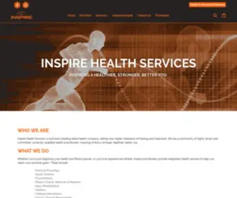 Inspirehealthservices.com.au(Inspire Health Services) Screenshot