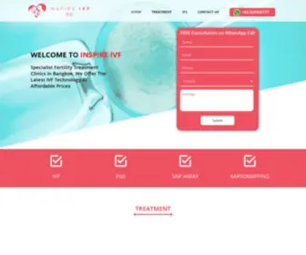 Inspireivf.asia(Inspire IVF) Screenshot