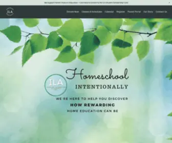 Inspirelearningacademy.com(Homeschooling classes for Kindergarten) Screenshot