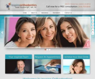 Inspireorthodontics.com(Inspire Orthodontics) Screenshot