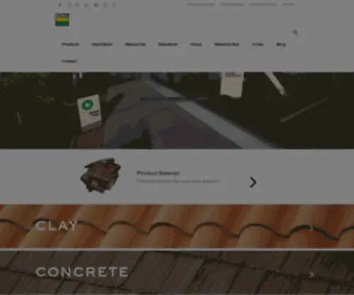 Inspireroofing.com(Inspire Roofing Products) Screenshot