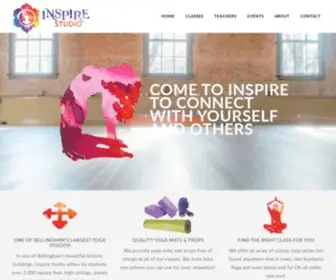 Inspirestudiobham.com(Inspire Studio Bellingham) Screenshot