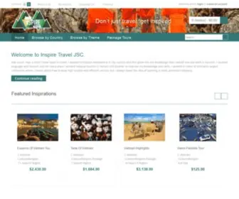 Inspiretravelco.com(Inspire Travel) Screenshot