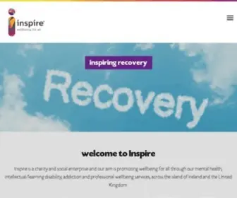 Inspirewellbeing.org(Inspire) Screenshot