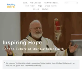 Inspiringhopecampaign.org(Inspiring Hope) Screenshot