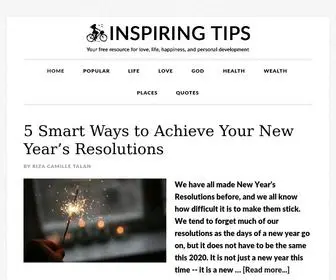 Inspiringtips.com(Inspiring Tips) Screenshot