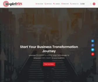 Inspirisys.com(Information Technology (IT) Services & Consulting Company) Screenshot