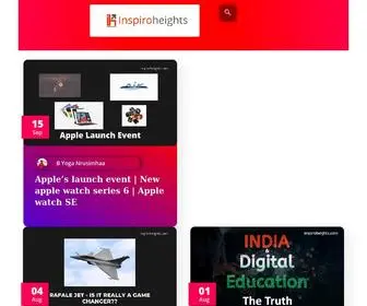 Inspiroheights.com(Home) Screenshot