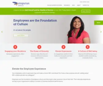 Inspirus.com(Employee Recognition Solutions That Drive Employee Engagement) Screenshot