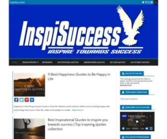 Inspisuccess.com(Inspire you towards Success) Screenshot