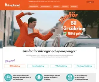 Insplanet.com(Försäkring) Screenshot