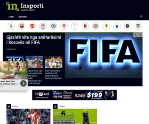 Insporti.com(Insporti Insport) Screenshot